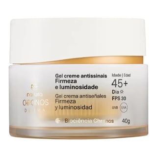Natura Chronos Derma Gel Creme Antissinais Firmeza E Luminosidade 45+ Dia SPF 30