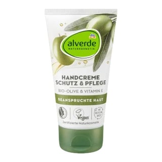 Alverde Naturkosmetik Handcreme Schutz & Pflege Bio-Olive & Vitamin E