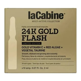laCabine 24K Gold Flash Ampoules