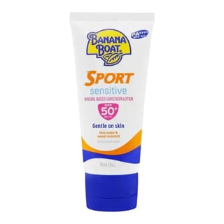 バナナボート スポーツ センシティブ ミネラルベース サンスクリーンローション SPF50+