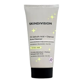 SkinDivision 2% Salicylic Acid + Charcoal Acne Cleanser