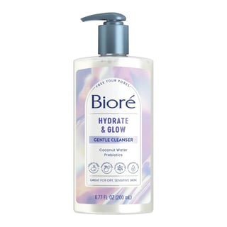 Biore Hydrate & Glow Gentle Cleanser