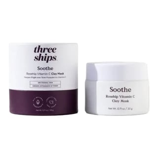 Three Ships Beauty Soothe Rosehip Vitamin C Clay Mask