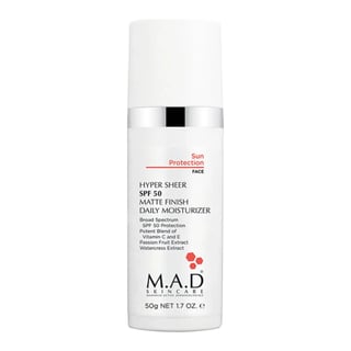 M.A.D Skincare Hyper Sheer SPF 50 Matte Finish Daily Moisturizer