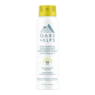 Oars + Alps 100% Mineral Antioxidant Sunscreen Spray SPF 30