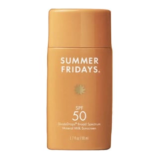 Summer Fridays ShadeDrops Broad Spectrum SPF 50 Mineral Milk Sunscreen