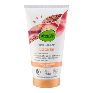 Alverde Naturkosmetik Locken Balsam 2In1