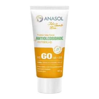 Anasol Protetor Solar Facial Antioleosidade Antibrilho SPF 60