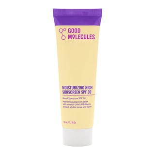 Good Molecules Moisturizing Rich Sunscreen SPF 30