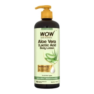 Wow Skin Science Aloevera and Lactic Acid Body Lotion