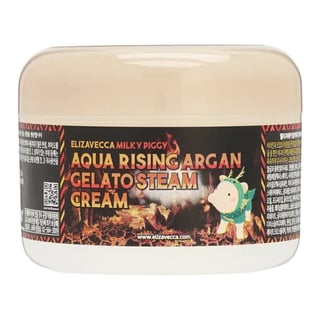 Elizavecca Milky Piggy Aqua Rising Argan Gelato Steam Cream