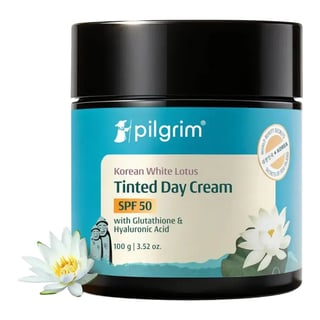 Pilgrim Korean White Lotus Tinted Day Cream SPF 50