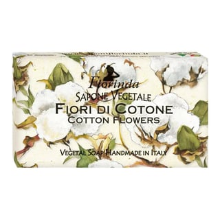 Florinda Cotton Flowers Vegetal Soap