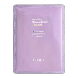 Budgie Hydrating Coconut Extract Sheet Mask