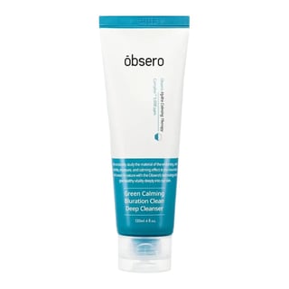 Obsero Green Calming Bluration Clean Deep Cleanser
