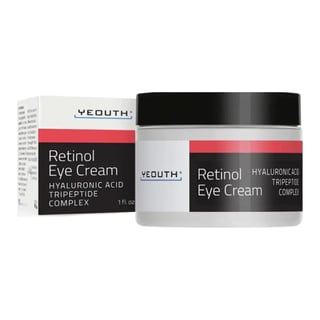 Yeouth Retinol Eye Cream with Hyaluronic Acid and Tripeptide Complex