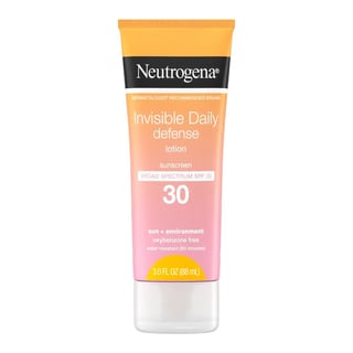 Neutrogena Invisible Daily Defense Sunscreen Lotion SPF 30