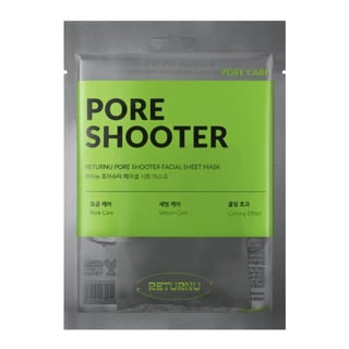 Returnu Pore Shooter Facial Sheet Mask