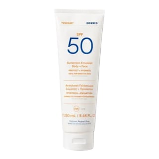 KORRES Yoghurt Sunscreen Emulsion Body + Face SPF 50