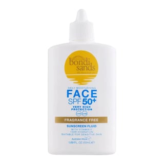 bondi sands SPF 50+ Fragrance Free Face Fluid