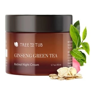 Tree to Tub Ginseng Green Tea Anti-Aging Retinol Eye Cream