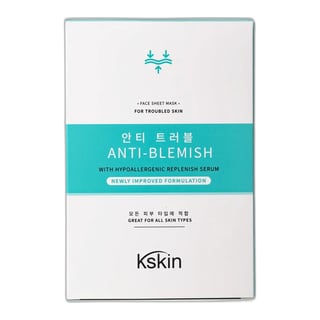 Kskin Anti-Blemish Face Sheet Mask
