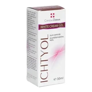 Crystal Derma Ichtyol White Cream Gel