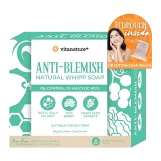 Vitanature+ Anti Blemish Natural Whipp Soap
