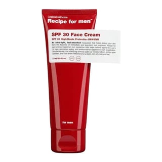 Recipe For men SPF 30 Face Cream