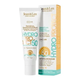 Jean&Len Hydro Protect Sensitives Sonnenschutzfluid SPF 50