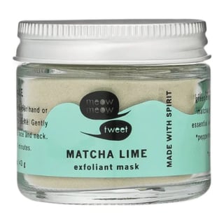Meow Meow Tweet Exfoliant Mask Matcha Lime