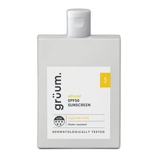 grüum SPF 50 5 UVA Face Sunscreen