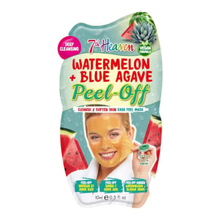 7th Heaven Watermelon + Blue Agave Peel-Off Face Mask
