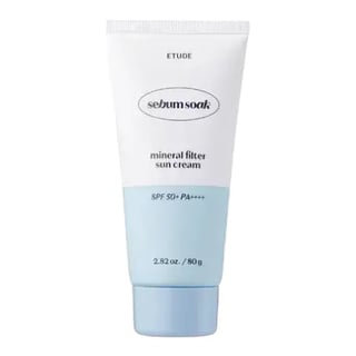 Etude House Sebum Soak Mineral Filter Sun Cream SPF 50+