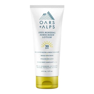 Oars + Alps 100% Mineral Sunscreen Lotion SPF 30