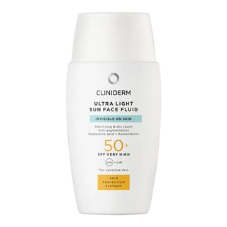 Cliniderm Ultra Light Sun Face Fluid SPF 50+