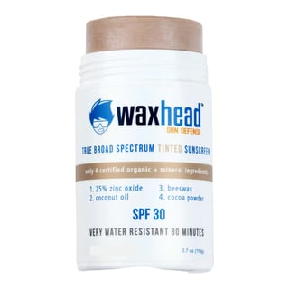 Waxhead Sun Defense Tinted Sunscreen Stick For Face