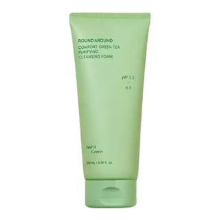 ROUND A'ROUND Comfort Green Tea Purifying Cleansing Foam