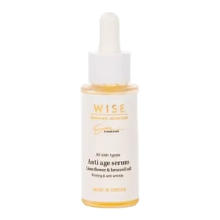 Wise Organic Skincare Anti Age Serum Lime Flower & Broccoli Oil
