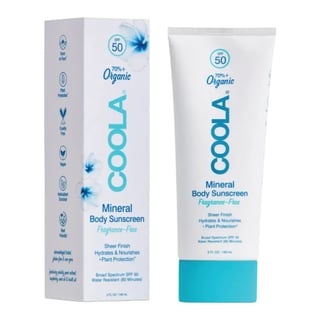 COOLA Mineral Body Organic Sunscreen Lotion SPF 50 Fragrance Free