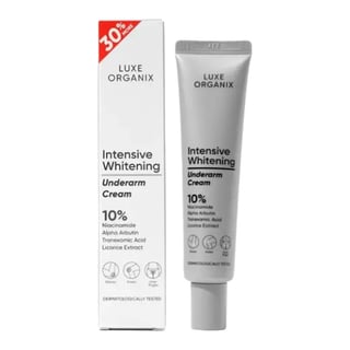 Luxe Organix Intensive Whitening Underarm Cream 10% Niacinamide