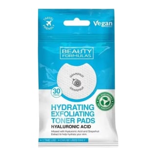 Beauty Formulas Hydrating Exfoliating Toner Pads