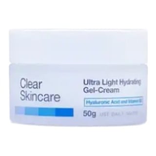 Clear Skincare Ultra Light Hydrating Gel-Cream