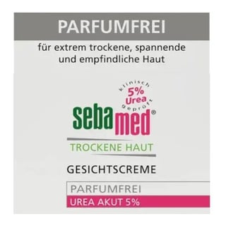 SebaMed Gesichtscreme Parfumfrei Urea Akut 5%