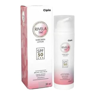 Rivela by Cipla Tint Sunscreen Lotion SPF 50