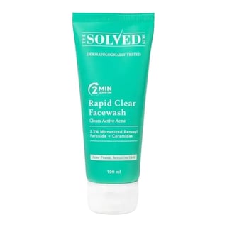 The Solved Skin Rapid Clear Facewash