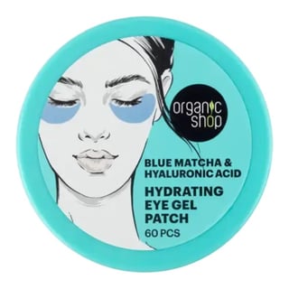 Organic Shop Blue Matcha & Hyaluronic Acid Hydrating Eye Gel Patch