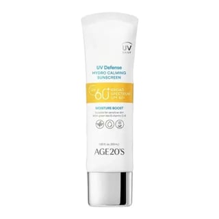 Age20's UV Defense Hydro Calming Sunscreen SPF 60+