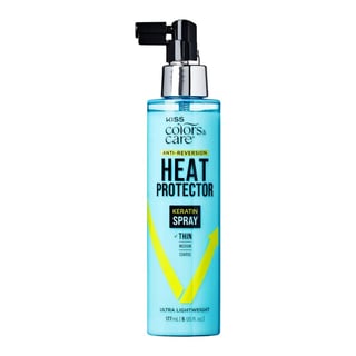 Kiss Colors & Care Anti-Reversion Heat Protector Keratin Spray