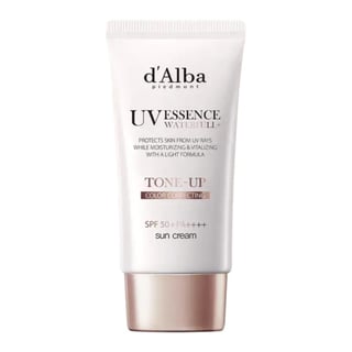 D'Alba UV Essence Waterfull Tone-Up Color Correcting Sun Cream SPF 50+